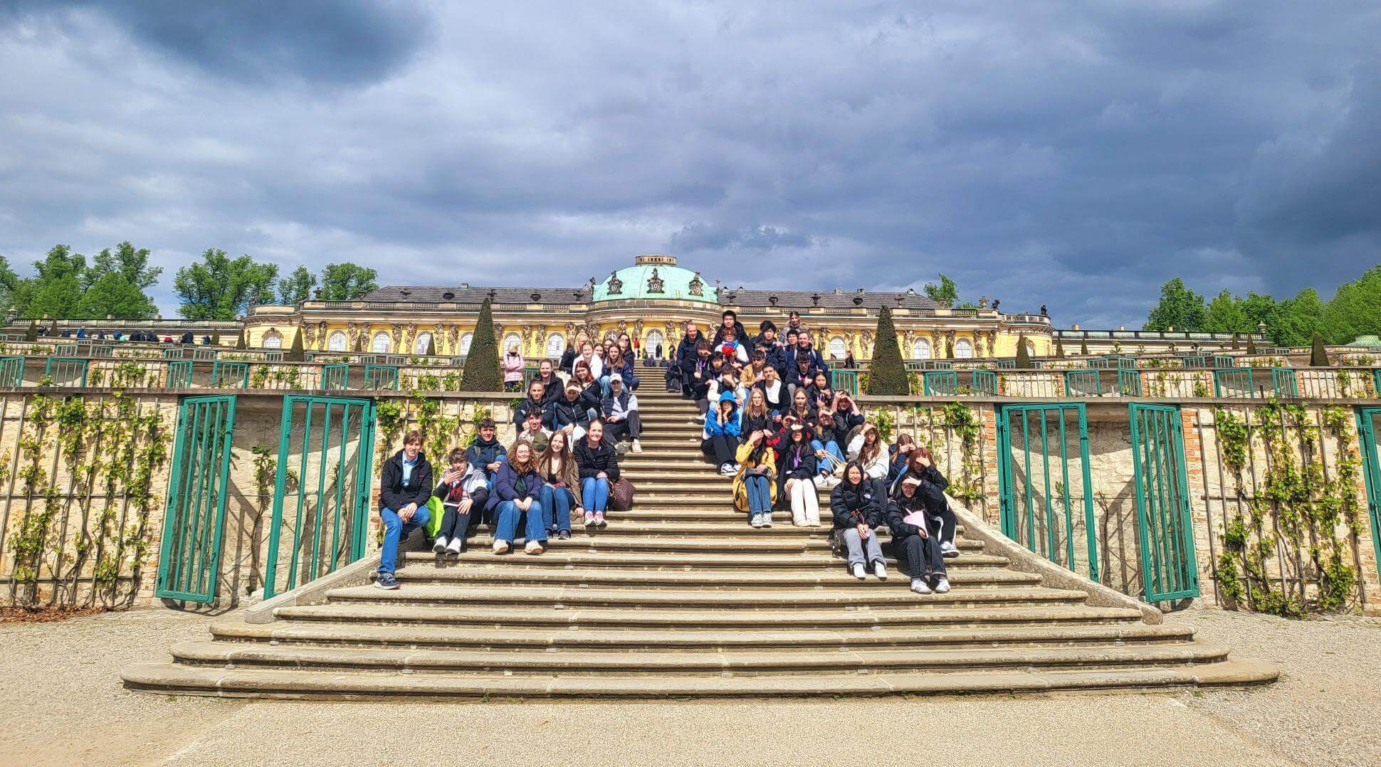 Students attending the Berlin trip.