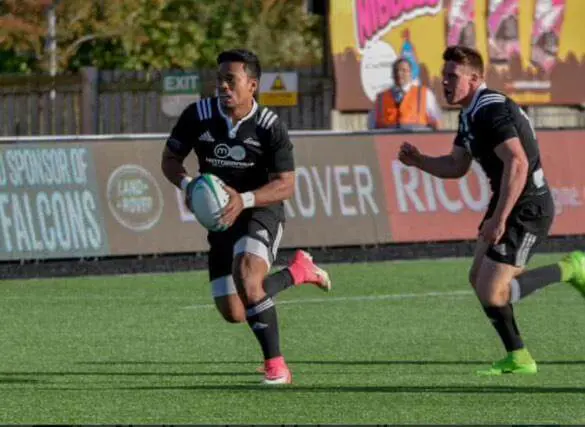 Student playing rugby for Coventry.