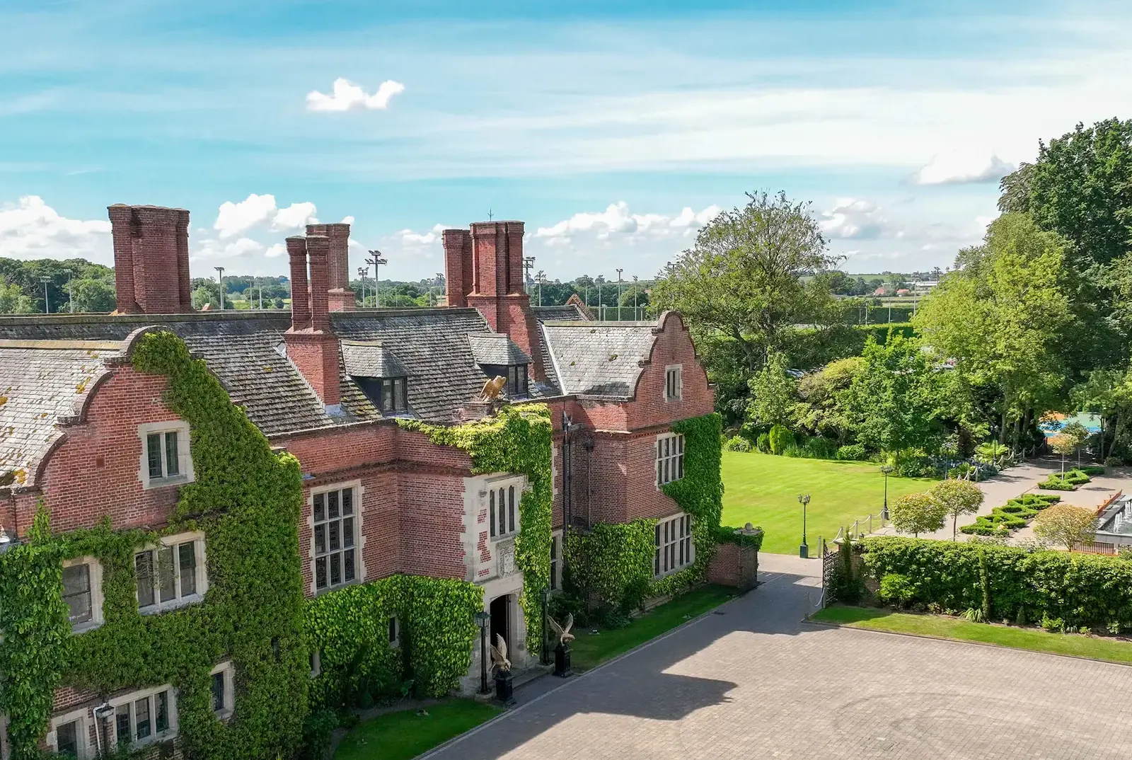 Queen Ethelburga's Collegiate school building and grounds