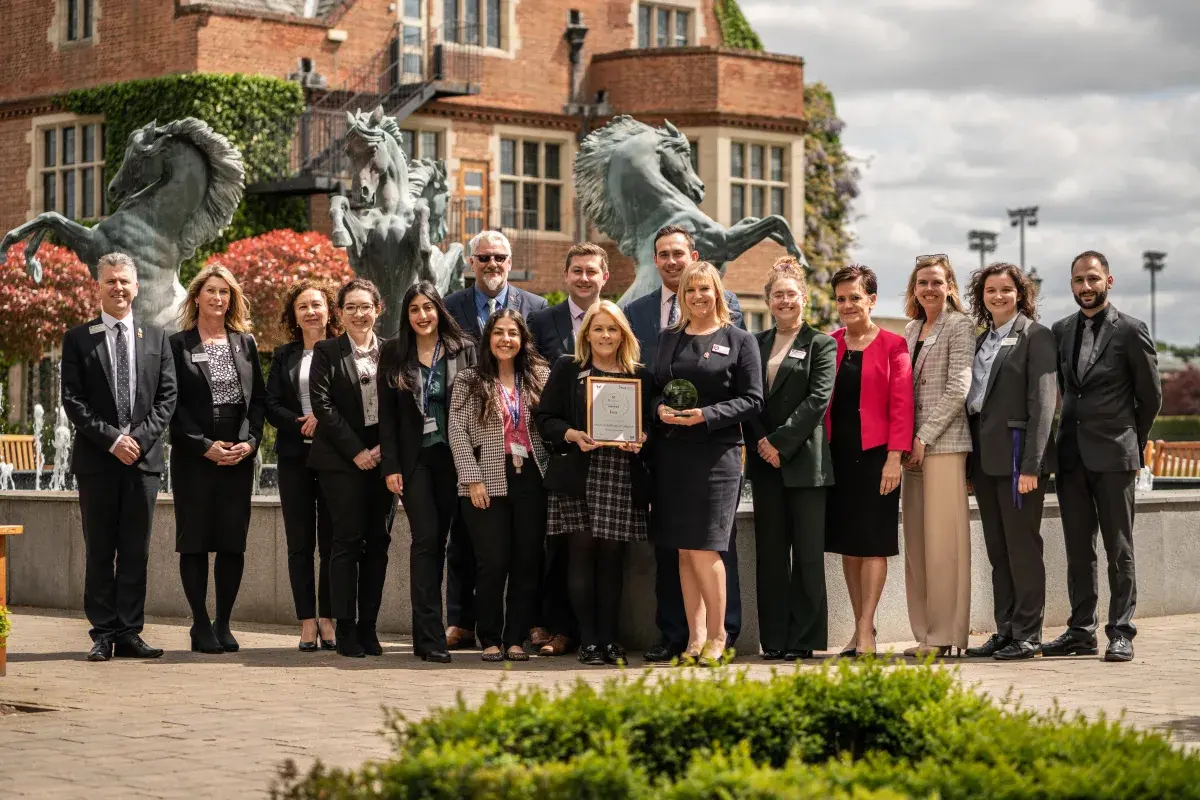 Boarding school in York celebrate winning the award. 