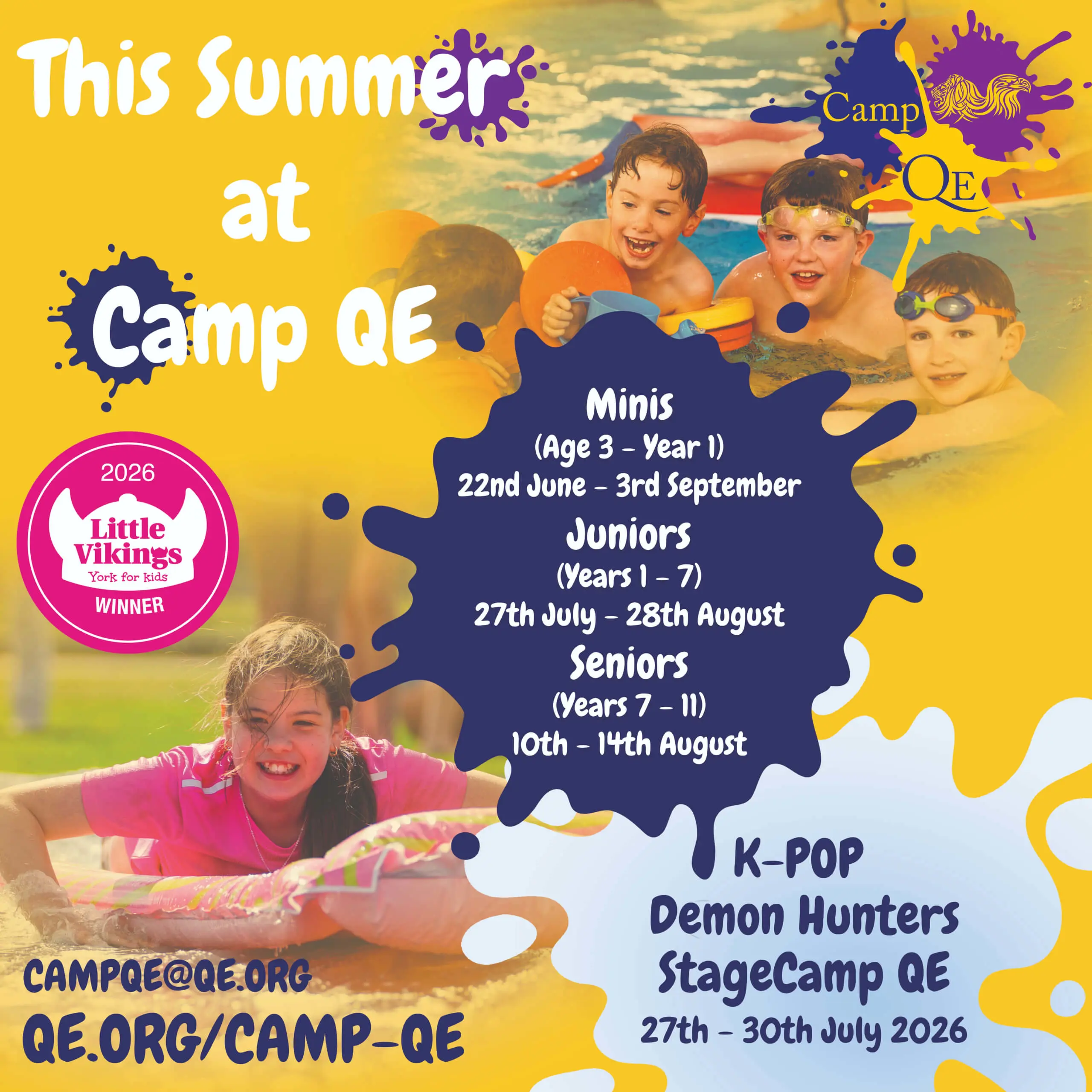 This Summer at Camp QE