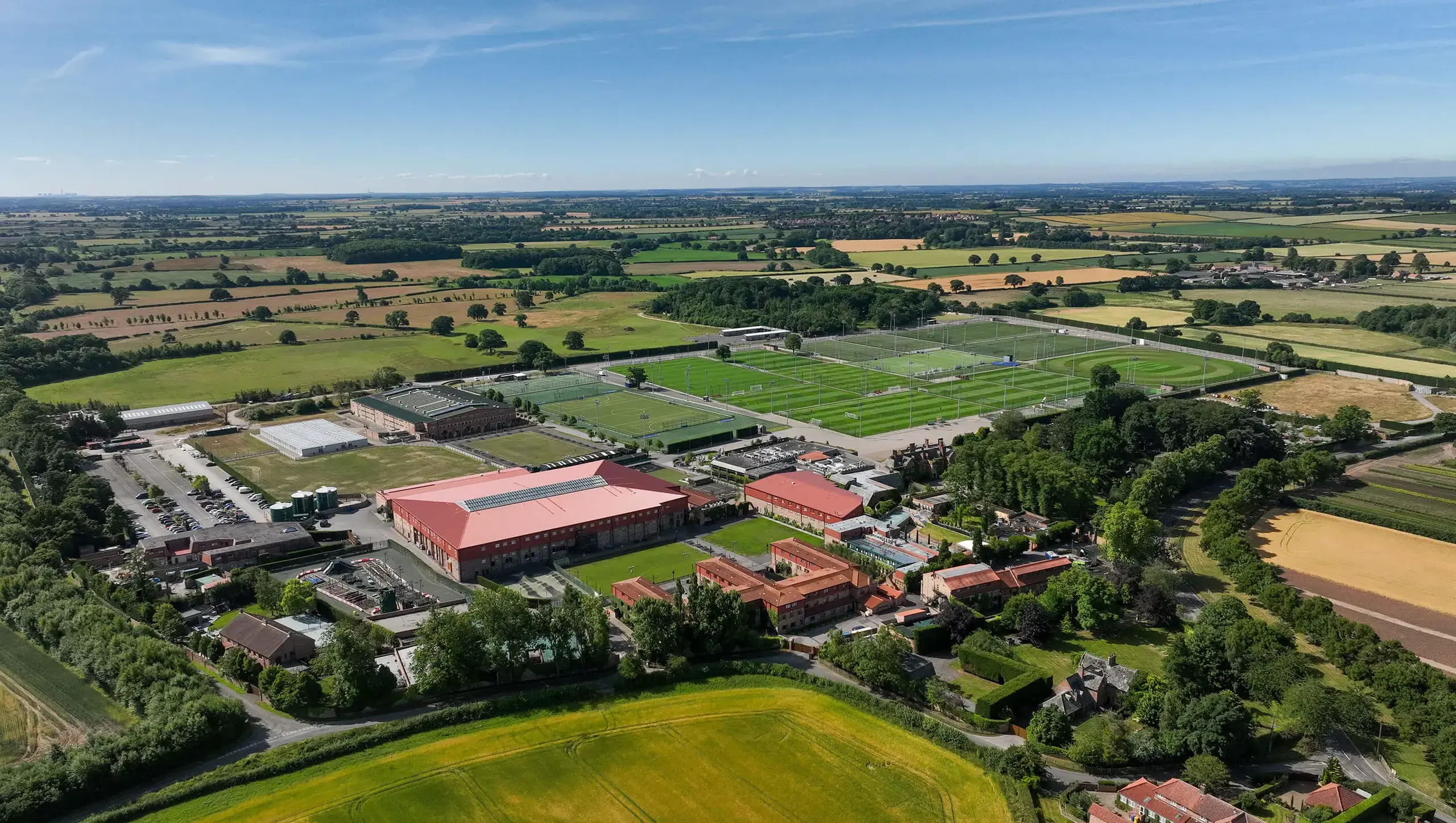 Drone shot of Armorial.