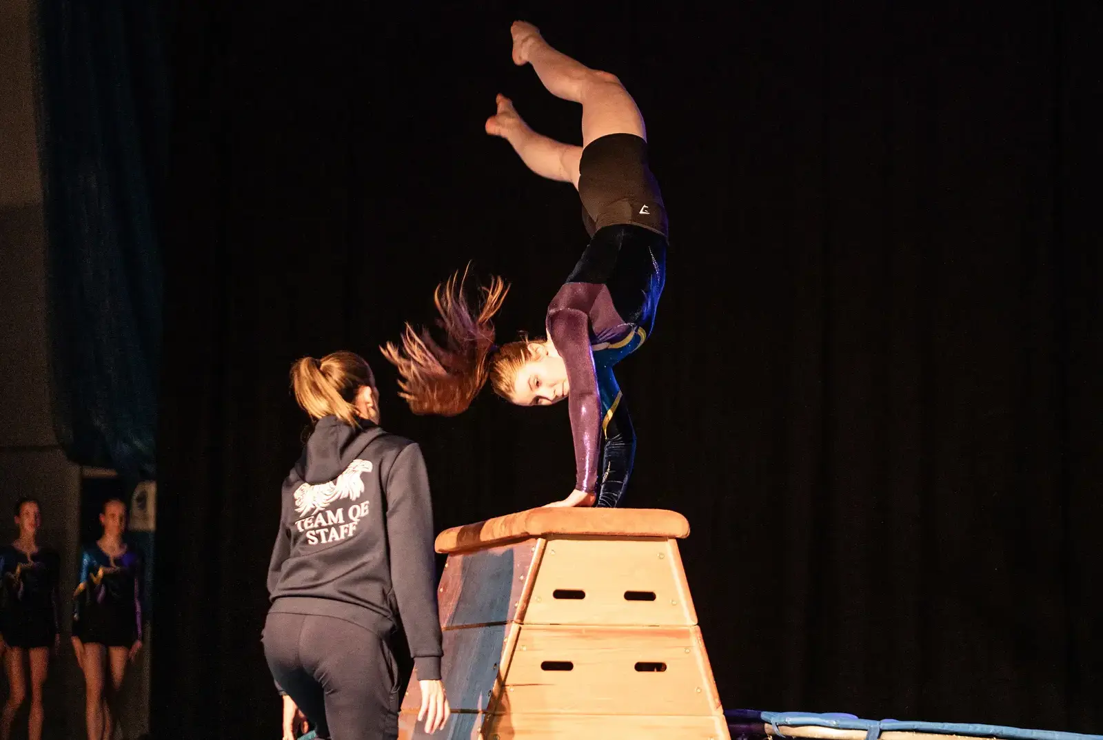 Gymnastics display at Gym and Dance.