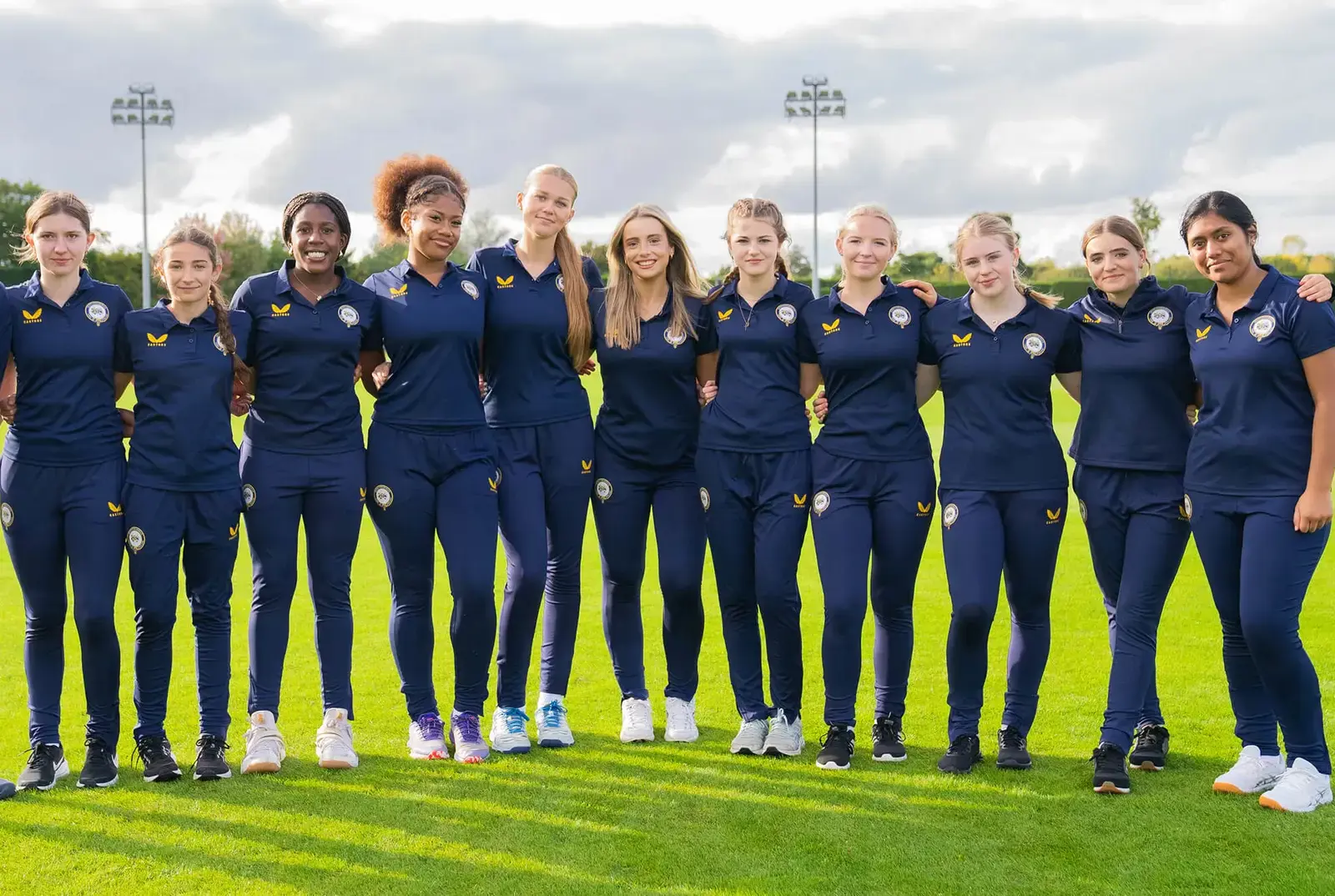 Girls Team who played against the cast in Field of Dreams.