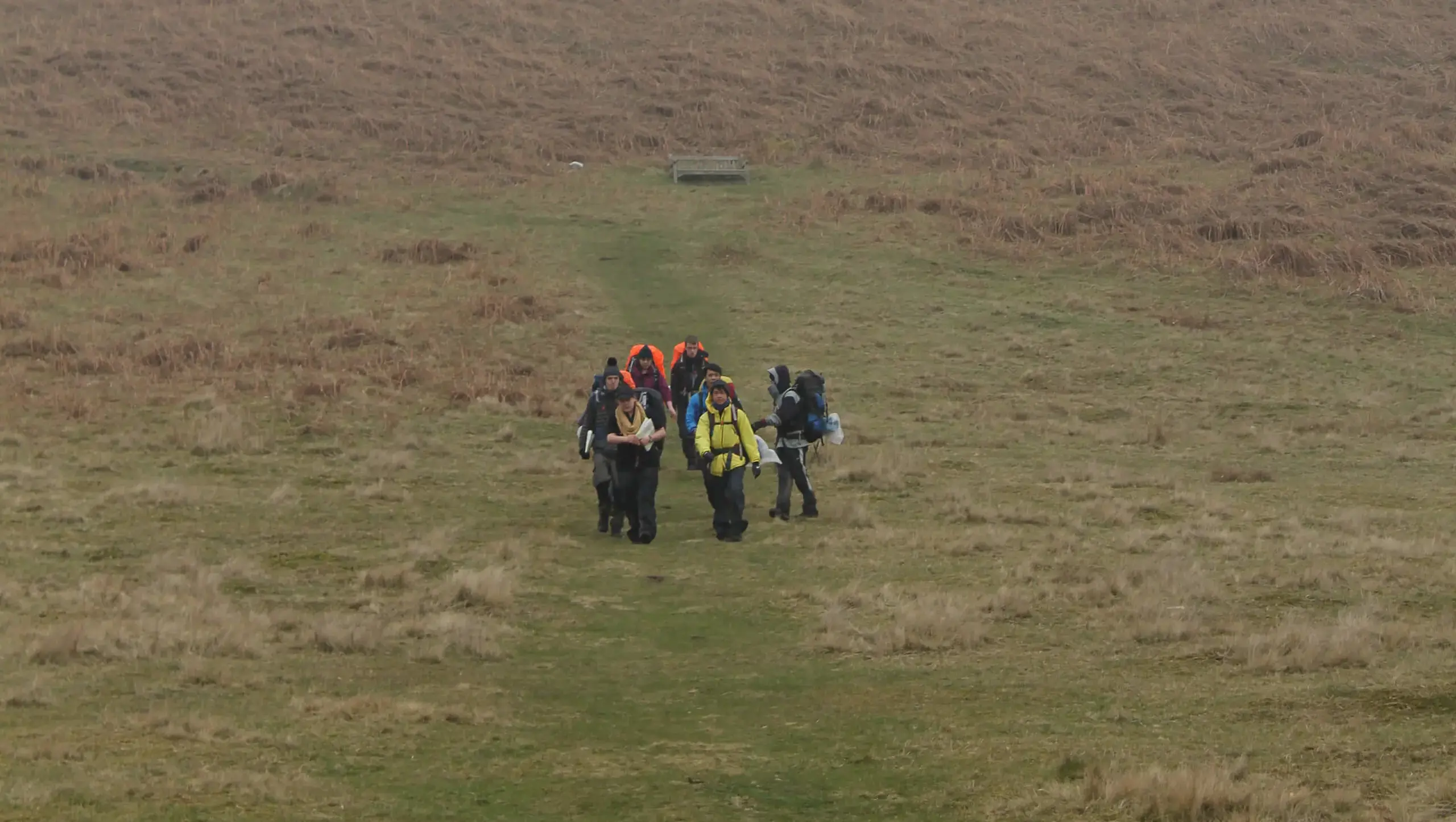 Queen Ethelburga's pupils on a Duke Of Edinburgh Award trip