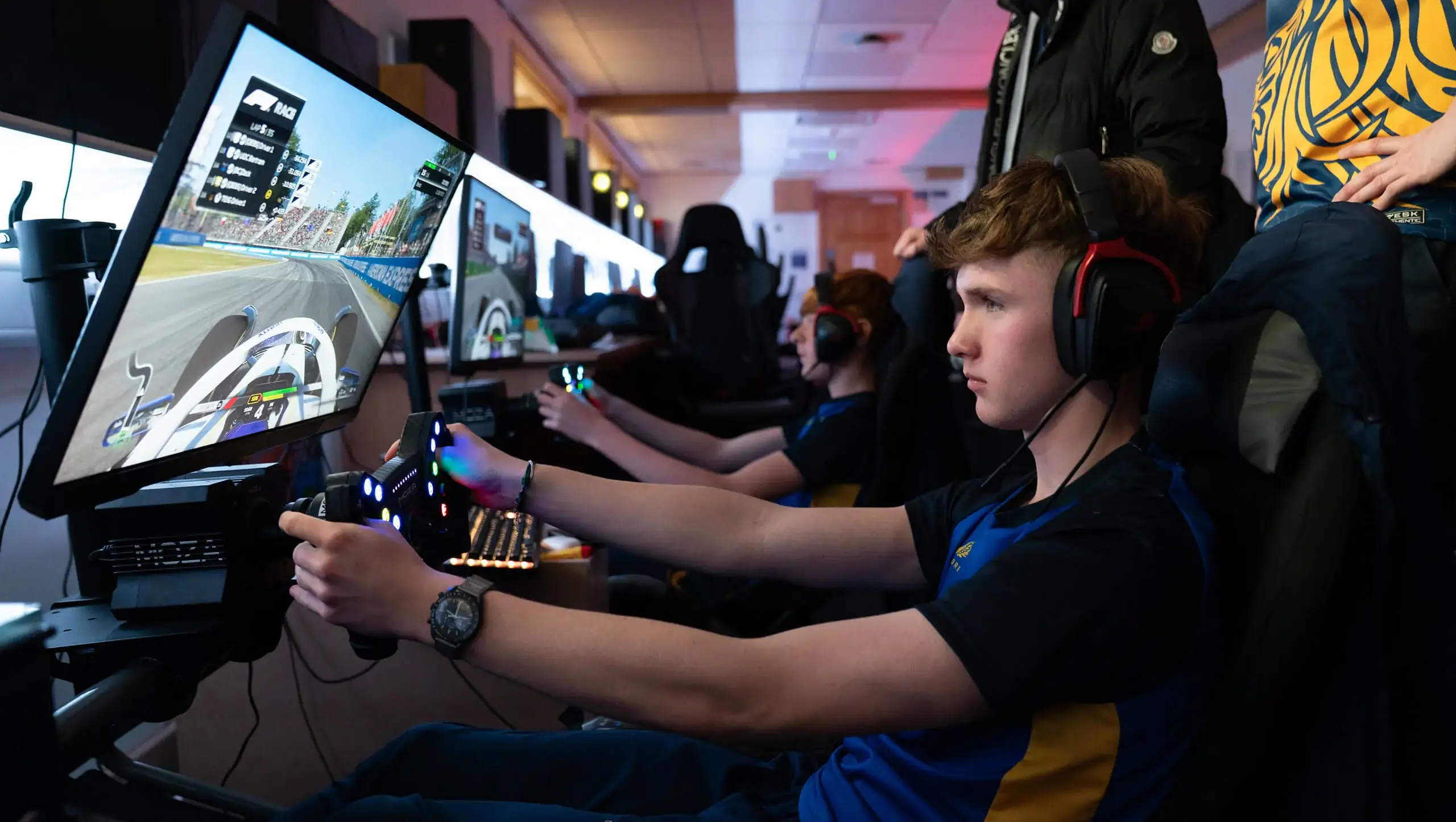 Student in Esports session