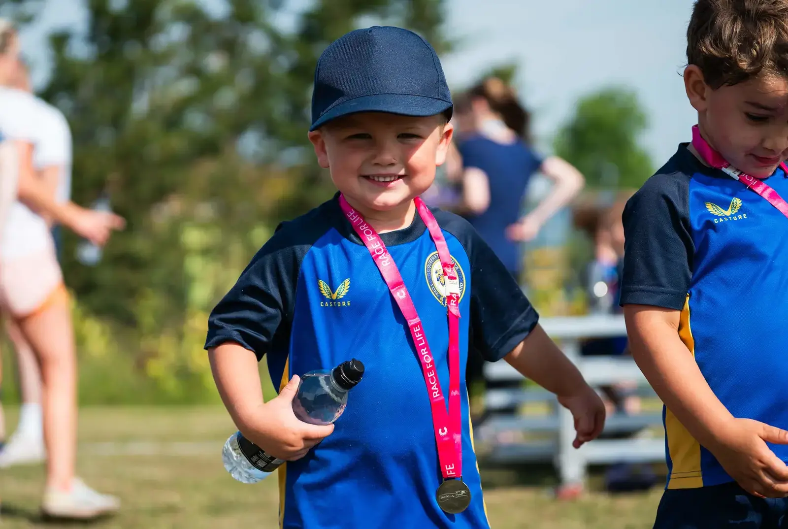 EYFS child at Race For Life