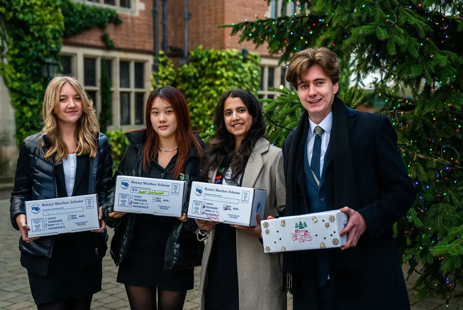 Fundraising activities at Queen Ethelburga's senior schools