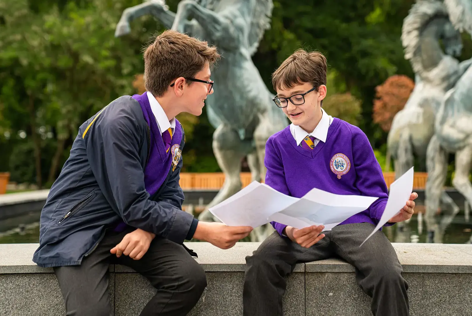 Students at Queen Ethelburga's