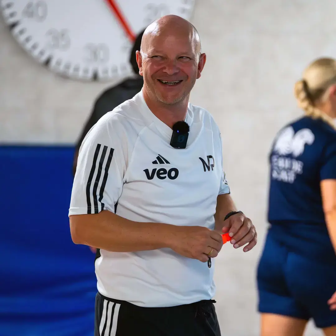 David Horrocks at North Yorkshire Football Camp.