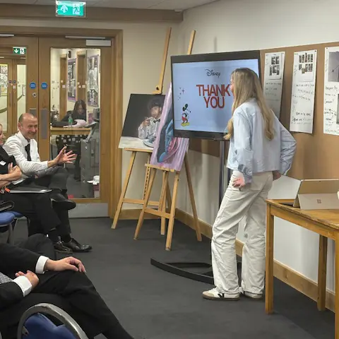 Alumna talk on careers after Sixth Form.