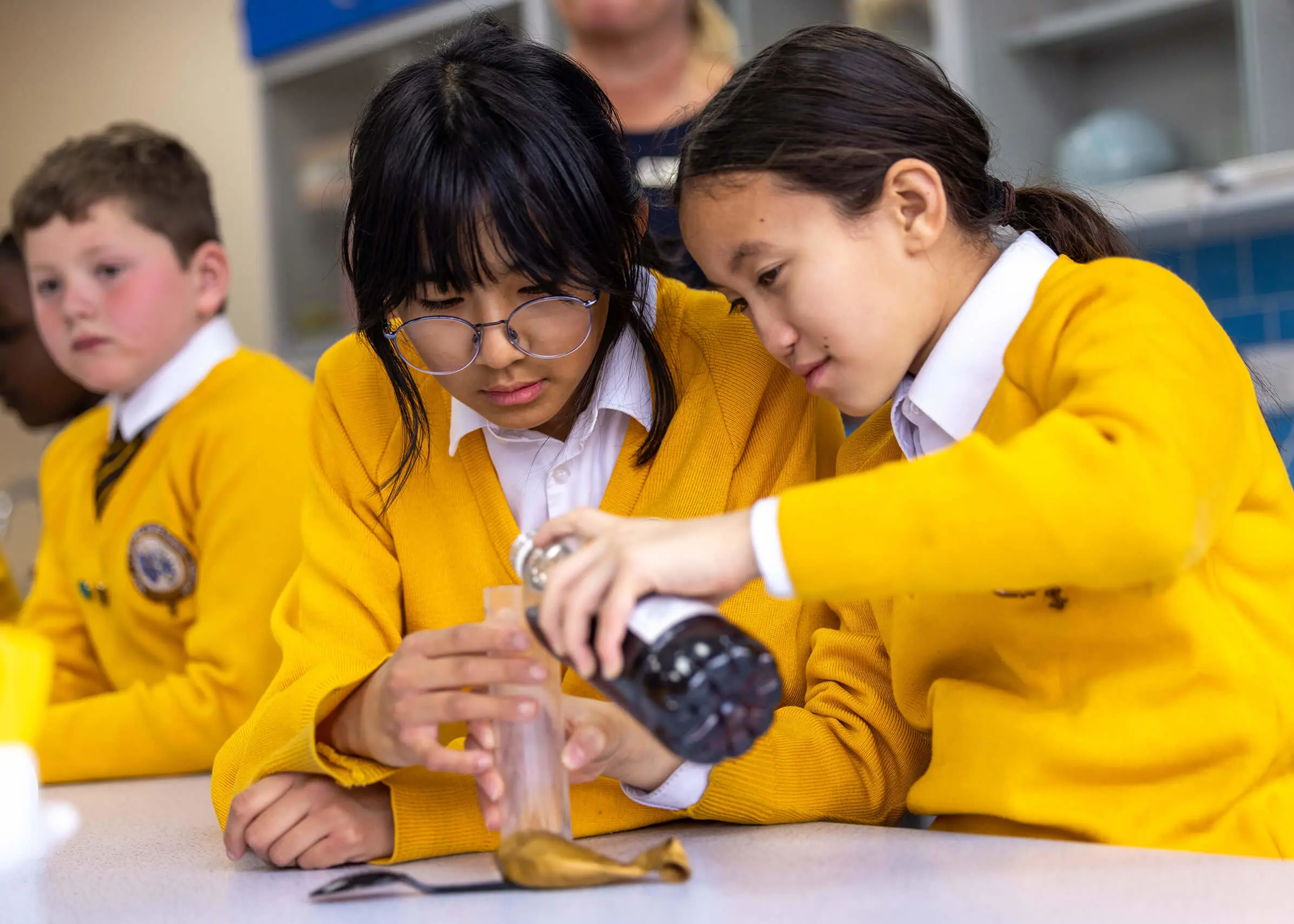 Key Stage Two pupils at Chapter House School, Queen Ethelburga's Collegiate