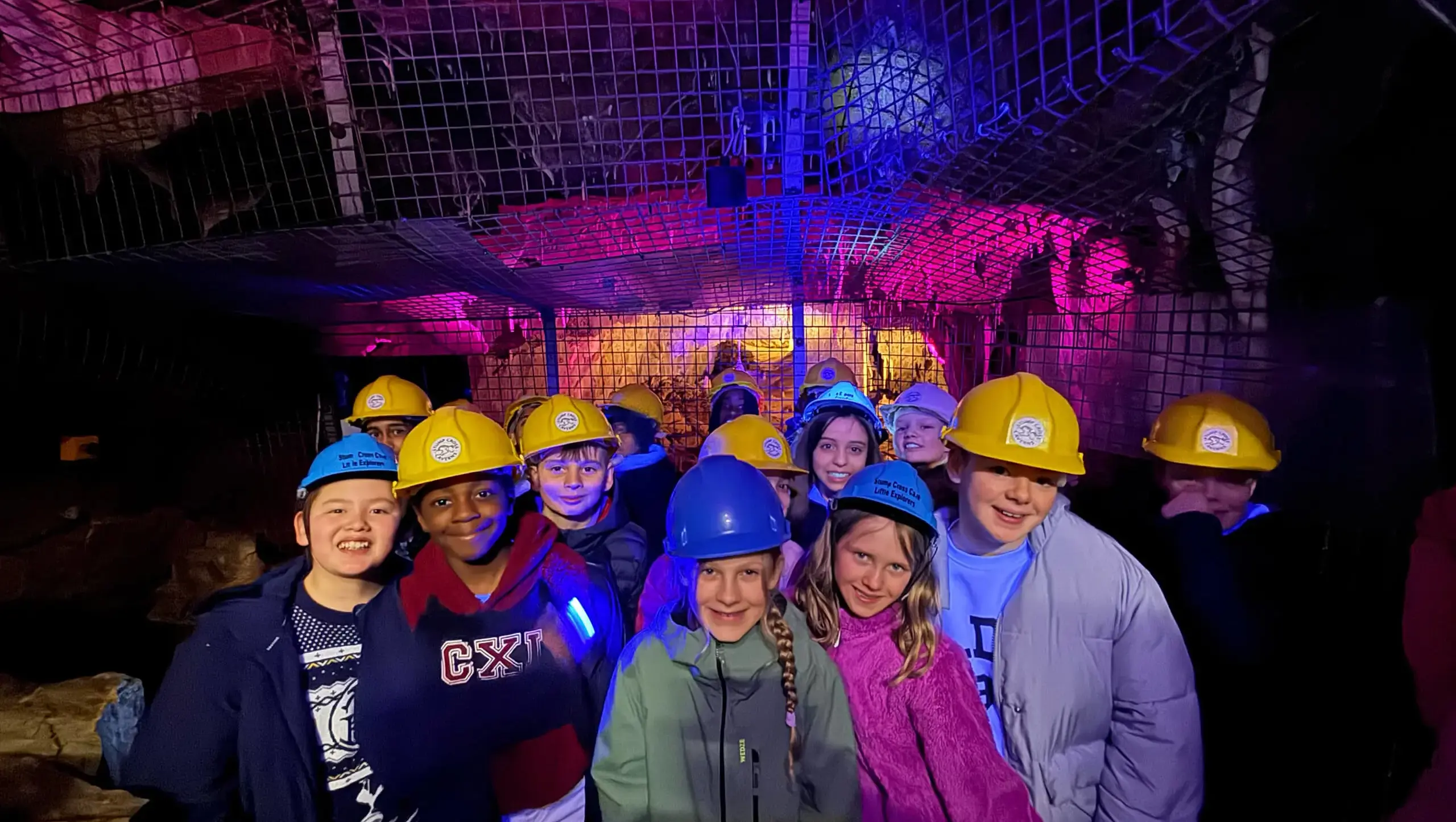 King's Magna trip to Stump Cross Caverns