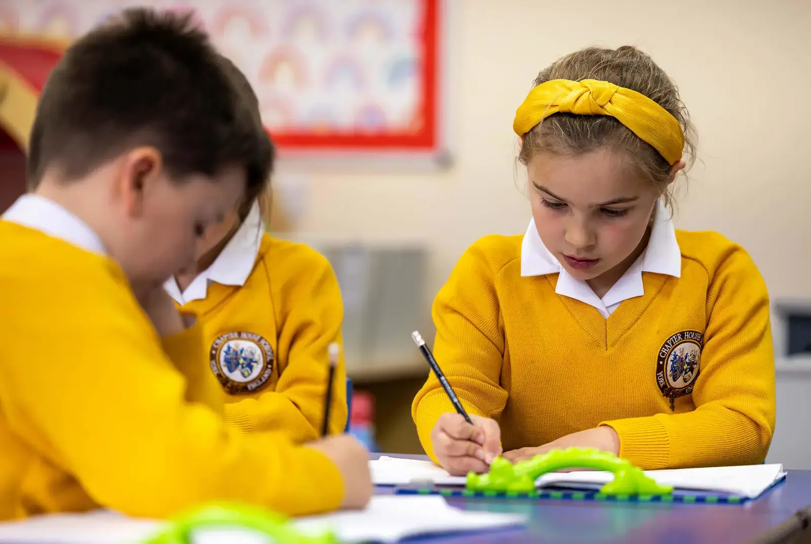 Chapter House pupils working in class