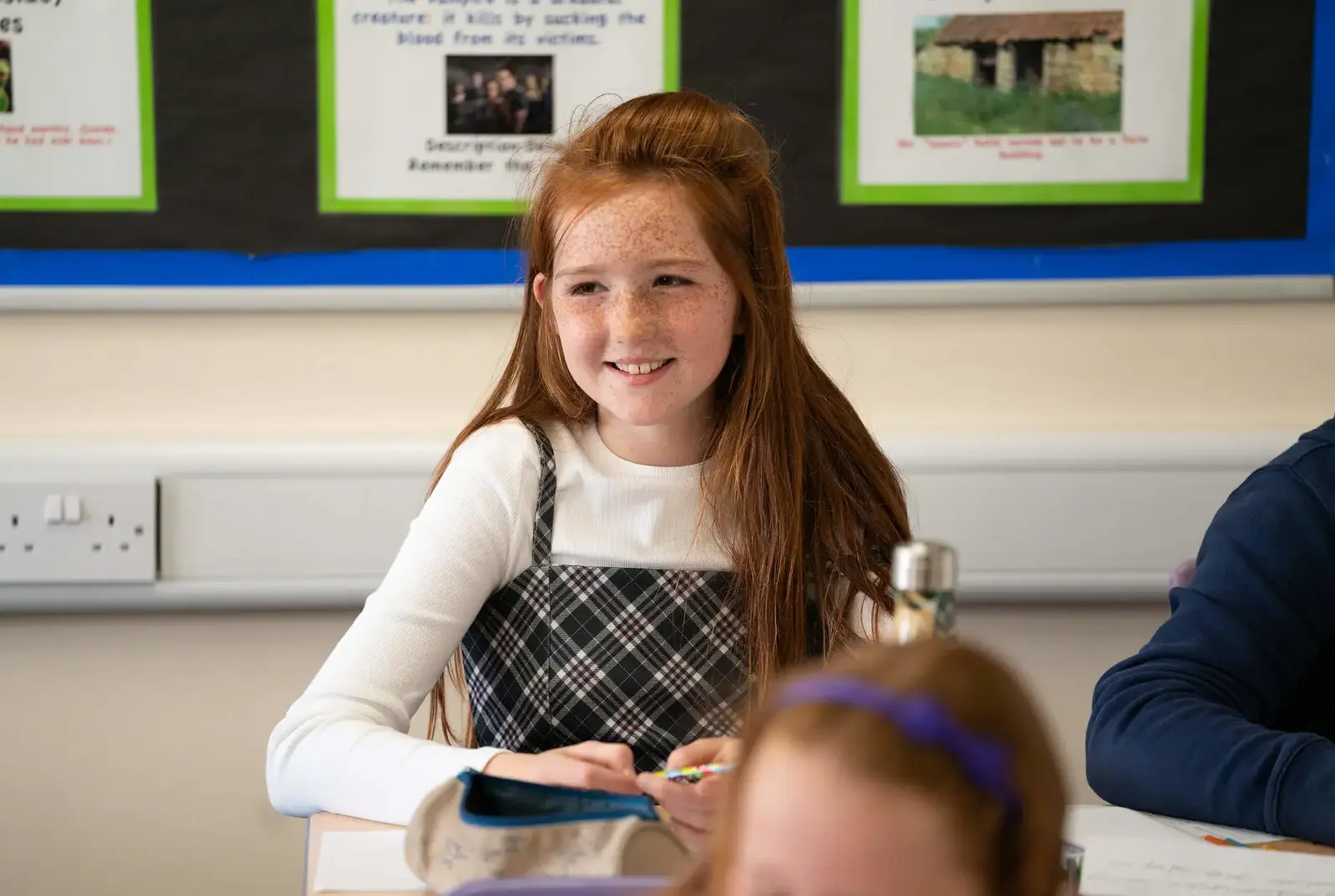 Pupils at Chapter House School, Queen Ethelburga's Collegiate