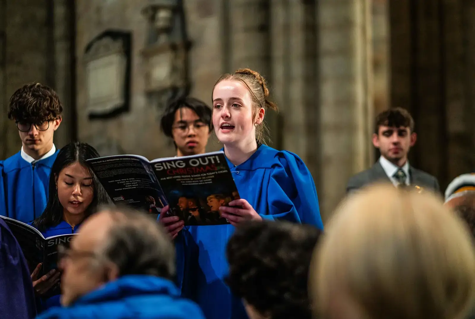 Senior school music pupil at Queen Ethelburga's Collegiate