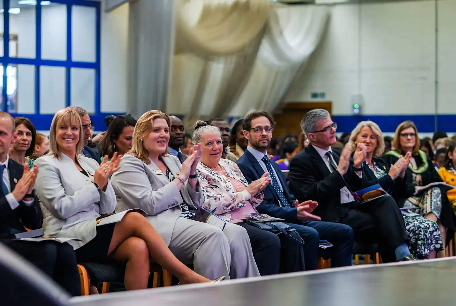 Parents at a Queen Ethelburga's event