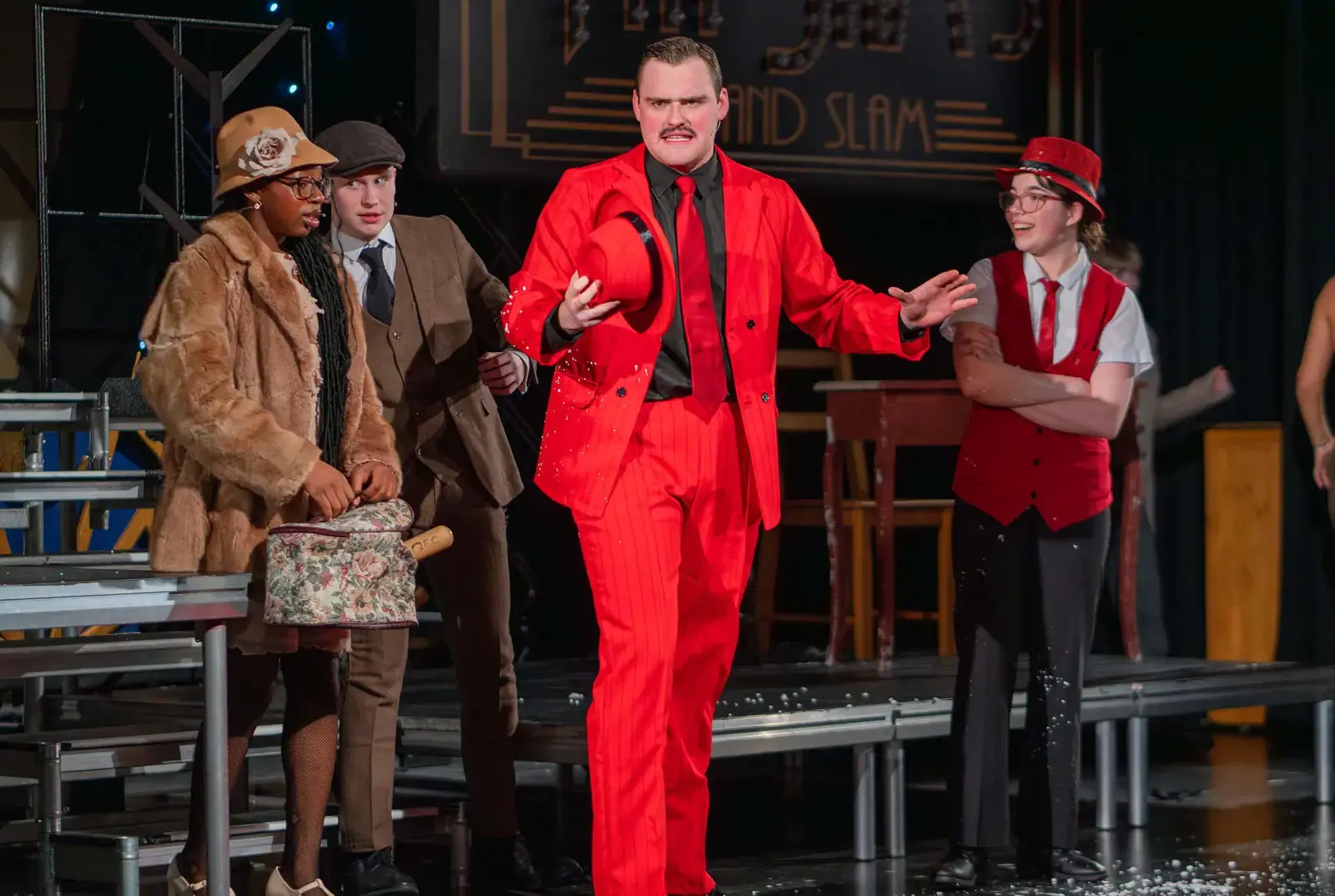 Performing Arts students in Sister Act.