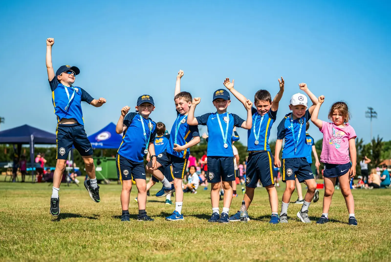 Chapter House pupils engaging in sports activities