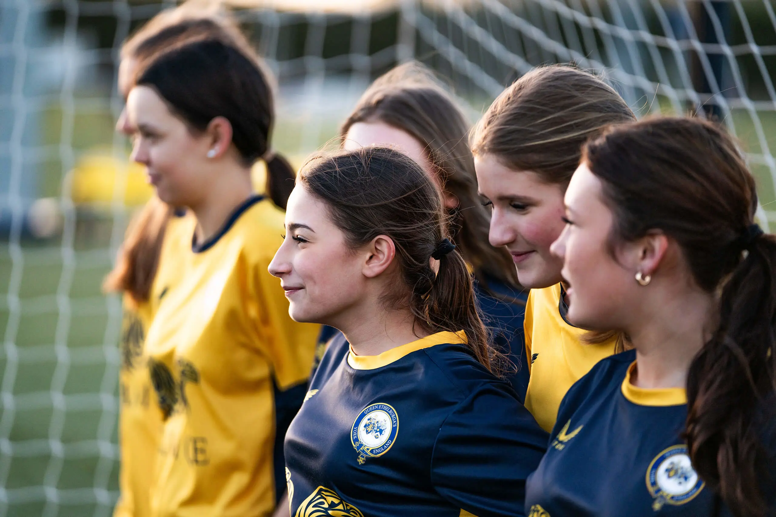 Private school in York now offering girls football scholarships.