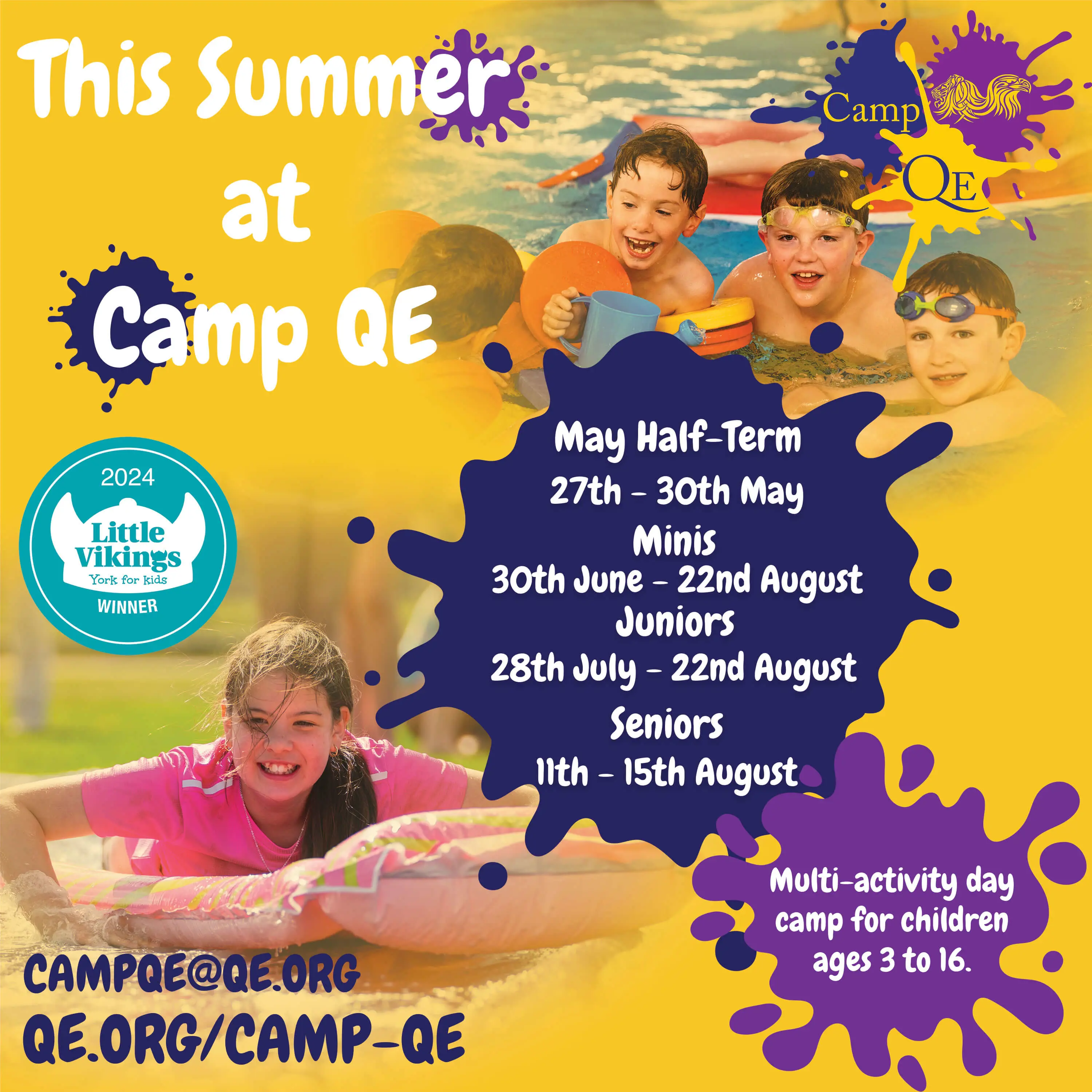 This Summer at Camp QE