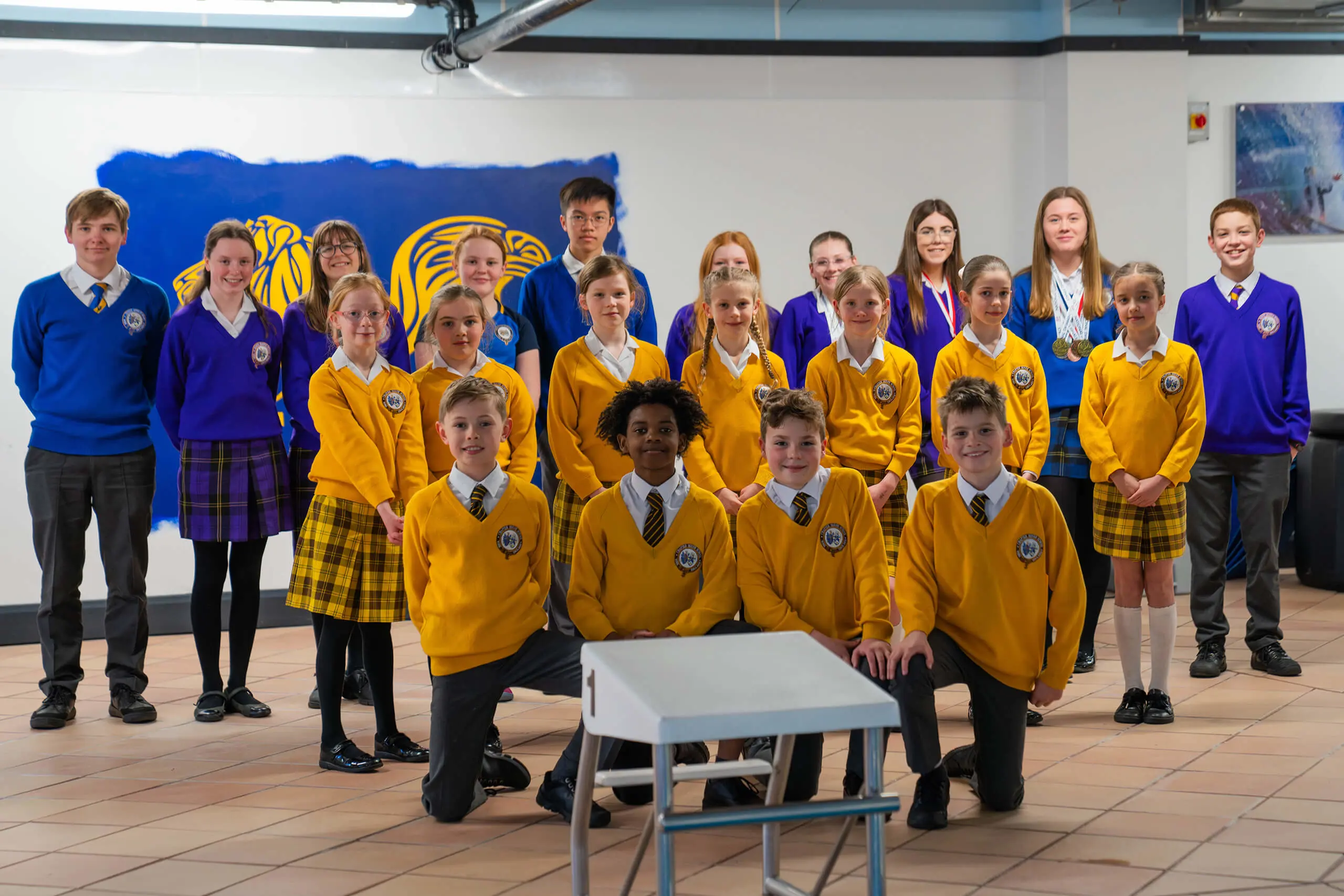 The Swim Development Squad at Queen Ethelburga's.