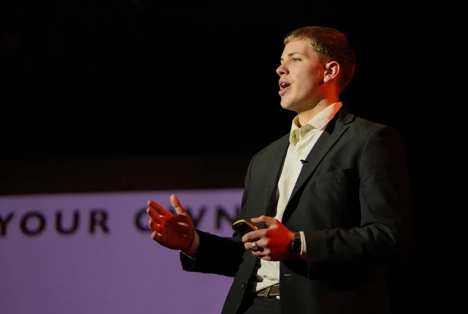 TEDX talk at Harrogate Private School.