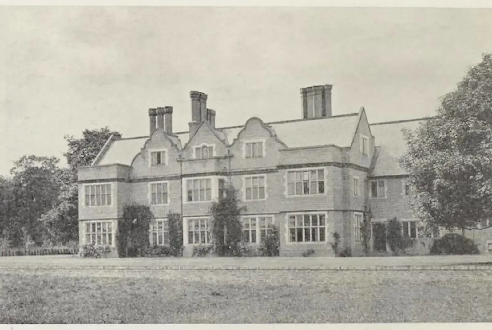 Historic photo of Thorpe Underwood Hall