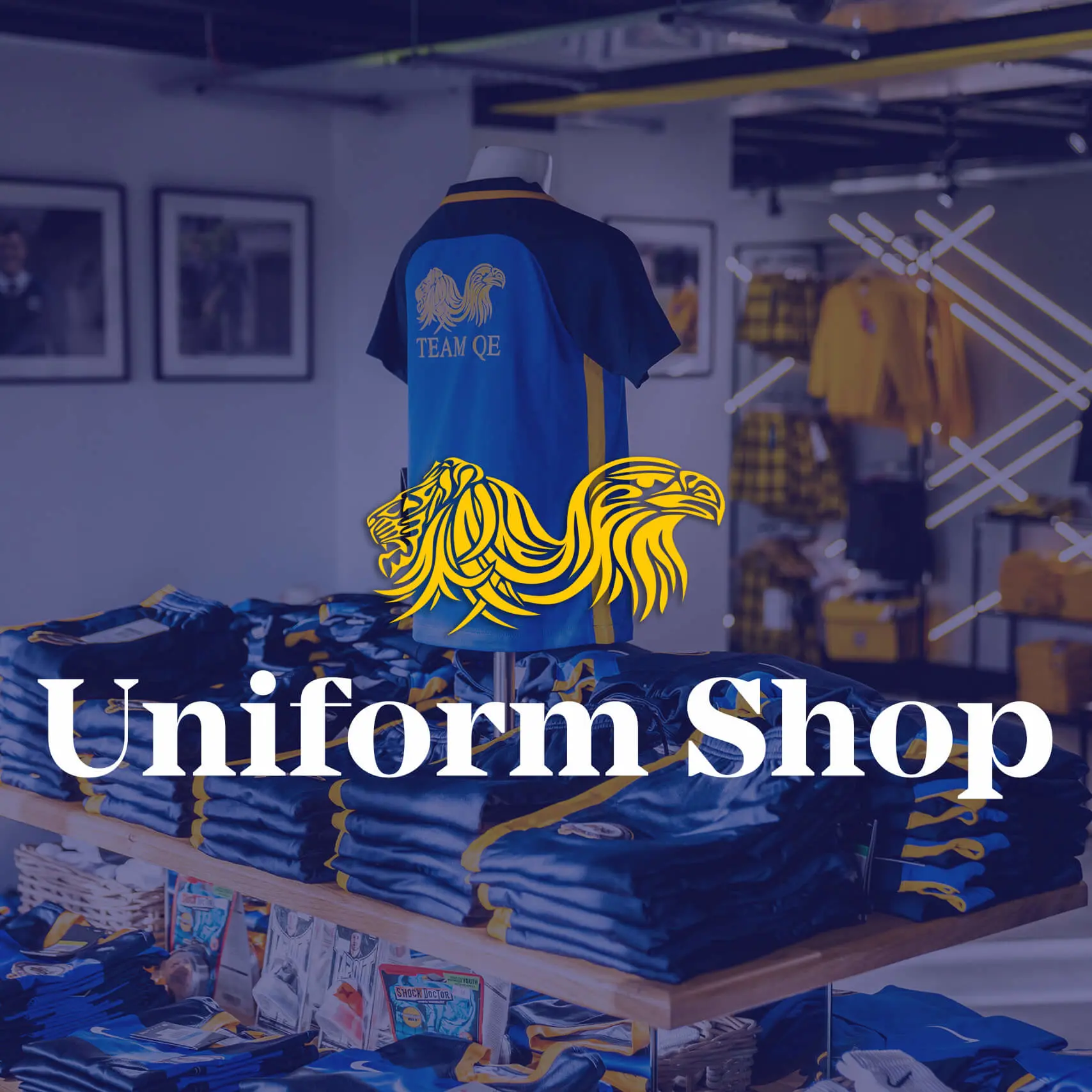 Picture of the school shop.